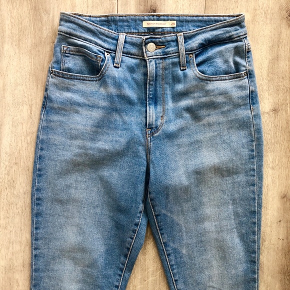 Levis, 721, High Rise, Skinny Jeans, Size 29 x 30L, NEW, Without Tags‎ - Picture 5 of 15